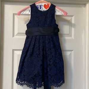 Helena girls lace dress